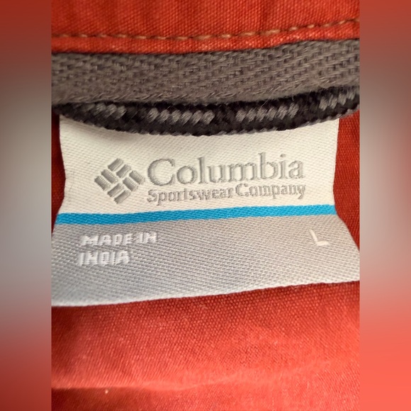 Columbia Men’s Orange Rugged Ridge Jacket L - Picture 2 of 2